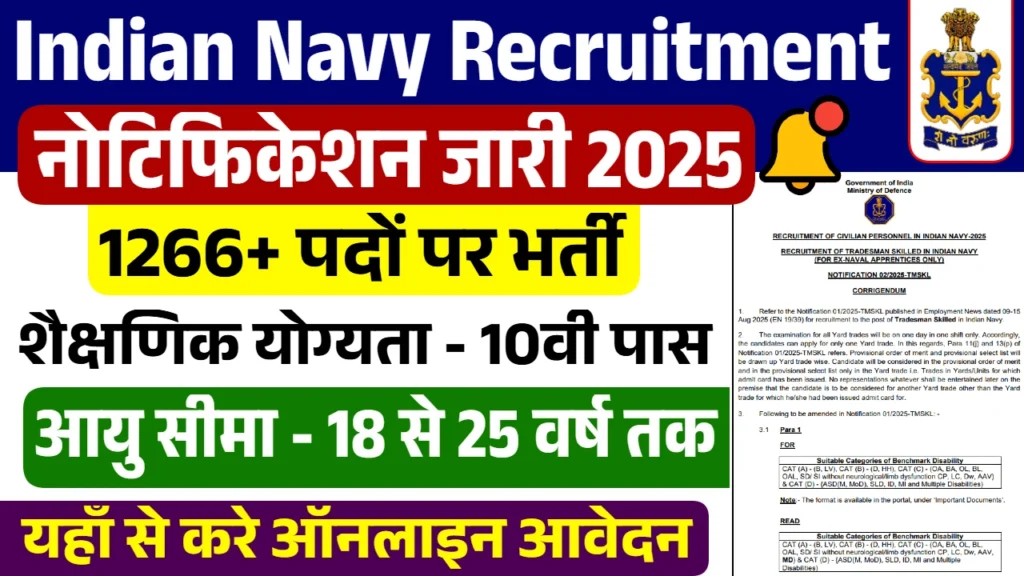 Indian Navy Recruitment
