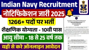 Indian Navy Recruitment